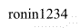 ronin1234