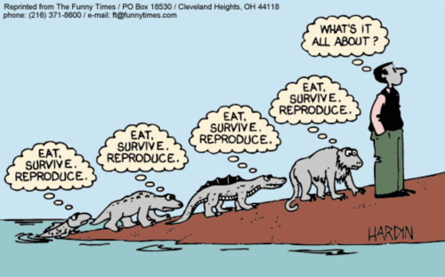Eat, 
Survive, Reproduce